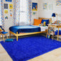Pionblank Super Fluffy Area Rug for Living Room 5x7 Feet, Modern Indoor Shaggy Carpet, Soft Plush Non Slip Rugs for Bedroom Kids Room Teens Dorm Cloakroom Home Decor, Royal Blue
