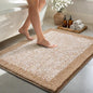 48x32 Large Bathroom Rugs Washable Non Slip, Beige Bath Mat for Bathroom Floor Tub, Soft Absorbent Quick Dry Mats for Shower, Bathtub,Home Decor