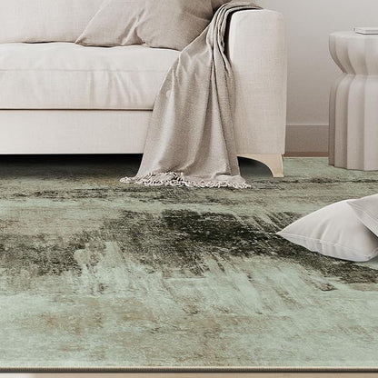 9x12 Area Rugs for Living Room Rug Washable: Abstract Large Rug for Dining Room Bedroom Carpet Non Slip 9 by 12 Indoor Modern Nursery Home Office Coffee