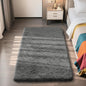 Shag Area Rug for Bedroom 3x5,Deep Grey Fluffy Area Rugs for Living Room,Soft Fuzzy Rug Non-Shedding Indoor Plush Carpet for Kids Bedroom Nursery Dorm Home Decor