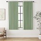 Guken Light Sage 100% Blackout Linen Curtains 63 Inch Length 2 Panels Set for Living Room Bedroom Back Tab/Rod Pocket Thermal Insulated Black Out Drapes Room Darkening Farmhouse Window Curtains