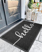 EARTHALL Funny Hello Mats Outside/Inside 48"x32", Front Door Mat Outdoor Entrance, Indoor Outdoor Mats for Home Entrance, Funny Doormat Outside/Inside Entrance, Front Porch Decor for Farmhouse