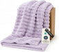 Bedsure GentleSoft Lavender Fog Throw Blanket for Couch - Cozy Soft Blankets for Women, Cute Small Throws for Girls, 50x70 Inches