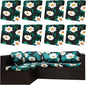 8Pcs Outdoor Cushion Covers, Patio Cushion Covers,Stretch Elastic Slipcovers, Replacement Washable & Reusable Furniture Protector for Patio Couch (Daisy,Cover Only)