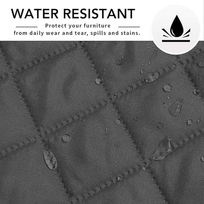 Easy-Going Sectional Couch Covers for Dogs L Shape Sofa Cover Reversible Sofa Slipcover Chaise Lounge Cover Furniture Protector Cover for Pets Dog Cat (42 x 52 inches, Dark Gray/Dark Gray)