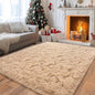 Pionblank Large Rug for Living Room 6x9 Feet, Modern Soft Shag Area Rug, Plush Fuzzy Carpet for Bedroom Girls Boys Room Home Nursery Teens Dorm Decor, Camel