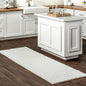 nuLOOM Nia White/Ivory, 2'6" x 10', Cozy Shag, Fluffy and Soft, High Traffic, Stain Resistant, Easy Clean, Durable Machine Washable Runner for Bedroom, Living Room, Dining, Den, Foyer, Entryway