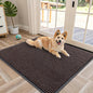 OLANLY Front Door Mat Indoor Outdoor Entrance, Waterproof Heavy Duty Doormat, Fade Resistant, Low Profile, Easy Clean Patio Porch Welcome Floor Mats for Entry, 40x32, Tan