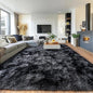 Pionblank Large Area Rug for Living Room 10x14, Fuzzy Modern Shag Rug, Fluffy Plush Non Slip Soft Furry Carpet for Bedroom Kids Room Nursery Teens Dorm Home Decor, Dark Grey
