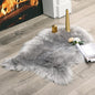 MIULEE Fluffy Rug Soft Shaggy Faux Fur Area Rug Luxury Plush Sheepskin Carpet for Bedroom Living Room Sofa Chair 2 x 3 Feet, Grey