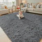 Rugs for Living Room 5x8, Alfombras para Salas Shag Large Plush Soft Area Rug, Shaggy Carpets for Bedroom, Kids Boys Girls Home Decor Aesthetic (Dark Grey, 5 x 8 Feet)