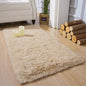 Chicrug Soft Runner Rug for Bedroom Living Room Plush Fluffy Rug 2x4 Feet, Shag Furry Runner Rug Carpet Non Shedding for Nursery Children Kids Girls Room Home Decorative, Camel