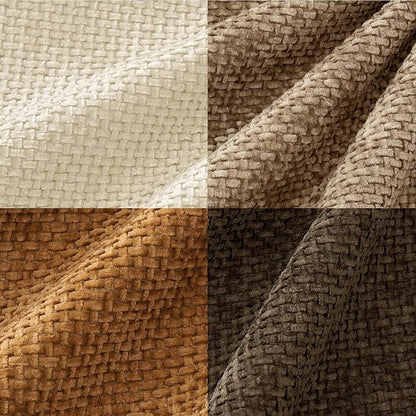 MIULEE Pack of 4 Brown Couch Throw Pillow Covers 18x18 Inch Soft Decorative Chenille Pillows Farmhouse Accent Cushions for Boho Home Decor Spring Sofa Bedroom Living Room