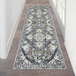 HEBE Hallway Runner Rug 2'x6' Washable Vintage Distressed Area Rugs Non Slip Laundry Rug Runner Boho Floor Carpet Runners for Hallways Entryway Laundry Room Kitchen Bathroom