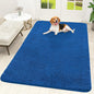 OLANLY Dog Door Mat for Muddy Paws 70x46, Absorbs Moisture and Dirt, Absorbent Non-Slip Washable Doormat, Quick Dry Chenille Mud Mat, Entry Indoor Entryway Carpet for Inside Floor, Deep Navy Blue