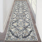 HEBE Hallway Runner Rug 2'x8' Washable Vintage Distressed Area Rugs Non Slip Laundry Rug Runner Boho Floor Carpet Runners for Hallways Entryway Laundry Room Kitchen Bathroom