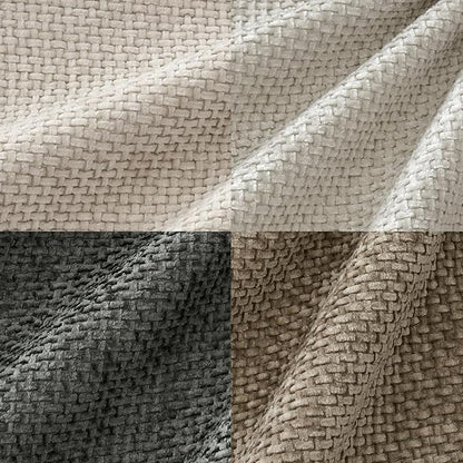 MIULEE Pack of 4 Couch Throw Pillow Covers 26x26 Inch Neutral Soft Decorative Chenille Pillow Covers Farmhouse Boho Accent Cushion Covers for Mid Century Modern Spring Decor Sofa Bedroom Living Room