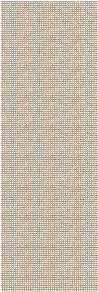 KOZYFLY Runners for Hallways 2x7 ft Washable Kitchen Runner Non Slip Rubber Backed Hall Runners Cotton Entryway Runner Rugs Floor Carpet for Indoor Backdoor Bedroom Kitchen, Ivory/Khaki