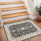 2x3 Washable Hallway Runner Rug - Non-Slip Stain Resistant Runner Rug Durable Kitchen Rugs and Mats Non Skid Waterproof Indoor Carpet Ultra Soft Runner for Living Room Bedroom Bathroom (Black, 2X3)
