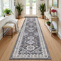 HEBE Washable Kitchen Rugs Runner 2'x 10', Non Slip Hallway Runner Rug, Low Pile Entryway Rug Laundry Room Mat Kitchen Carpet Runners for Hallways, Bathroom, Laundry, Bedside Rug