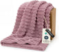 Bedsure GentleSoft Pink Twin XL Blanket for Bed - Cozy Soft Blankets for Women, Cute Small Fleece Throws for Girls, Birthday Gifts for Women Decor Gifts for Mom, 66x90 Inches