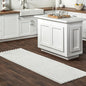 Nuloom SuperiorWash Collection Kai Off-White, 2'6" x 8', Fluffy and Cozy, High Traffic, Stain Resistant, Easy Clean, Durable Washable Runner for Bedroom, Living Room, Dining, Den, Foyer, Entryway