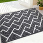 OLANLY Front Door Mat, Non-Slip Rubber Backing, Dirt Resistant and Absorbent, Washable, Easy to Clean Low-Profile Indoor Doormat for Back Door, Entryway, Inside Entrance, 32x20, Black