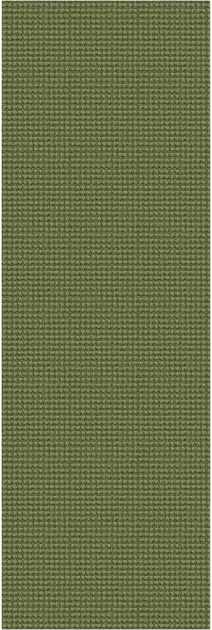 KOZYFLY Runners for Hallways 2x6 ft Washable Kitchen Runner Non Slip Rubber Backed Hall Runners Cotton Entryway Runner Rugs Floor Carpet for Indoor Backdoor Bedroom Kitchen, Bright Green/Earthy Green