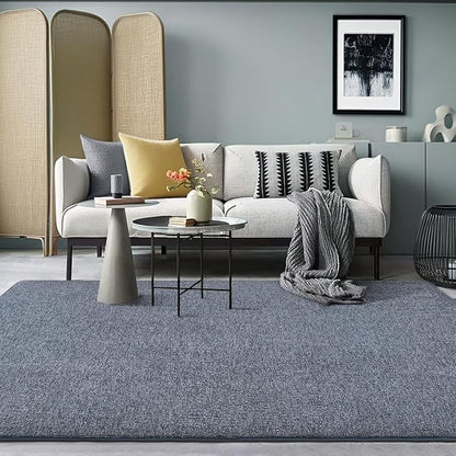 AROGAN Washable 2x8 Runner Rug for Hallway, Long Runner Rugs wtih Soft Memory Foam for Bedroom, Non Slip Backing Carpet Runners for Hallways, Kitchen, Bathroom, Entryway Home Decor, Navy Blue