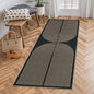 Lahome Enfys Modern Rainbow Hallway Runner Rug, 2x6 Washable Easy Jute Rugs for Entryway Kitchen Farmhouse Indoor Outdoor Carpet, Non Slip Runner for Porch Bedroom Laundry Front Door