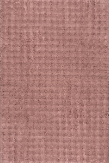 nuLOOM Jeni Burgundy, 2'6" x 8', Solid Faux Rabbit, Fluffy and Cozy, High Traffic, Stain Resistant, Easy Clean, Durable Washable Runner for Bedroom, Living Room, Dining, Den, Foyer, Entryway