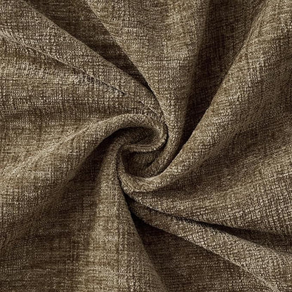 MIULEE Pack of 2 Coffee Throw Pillow Covers 12x20 Inch Soft Chenille Lumbar Pillow Covers for Sofa Living Room Couch Solid Dyed Cases