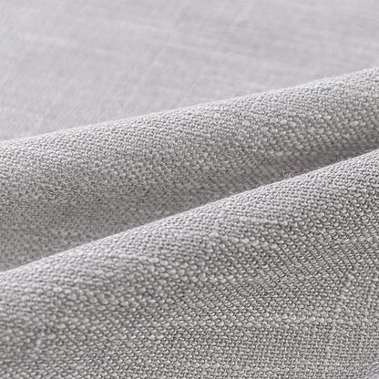MYSKY HOME 90 Inch Farmhouse Curtains for Living Room, Sliding Door Patio Drapes for Doorways Soft Semi Sheer Light Filtering Window Decor, 50" Width x 90" Length, Light Grey, 2 PCs