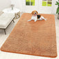 OLANLY Dog Door Mat for Muddy Paws 70x46, Absorbs Moisture and Dirt, Absorbent Non-Slip Washable Doormat, Quick Dry Chenille Mud Mat for Dogs, Entry Indoor Entryway Carpet for Inside Floor, Orange