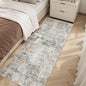 Runner Rug 2x5 Washable Non-Slip Kitchen Runner Rugs for Bathroom Laundry Room Pink/Grey Vintage Floor Carpet Runners for Hallway Entryway