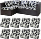 8Pcs Stretch Patio Cushion Covers,Outdoor Couch Covers Replacement,Outdoor Couch & Sofa Slipcovers,for Patio Furniture Cushion Covers,Washable Reusable urniture Protector(Patch,8PCS)