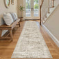 Runner Rug 2x7 Washable Non-Slip Hallway Runner Rugs for Kitchen Bathroom Laundry Room Brown Vintage Floor Carpet Runners for Hallways Entryway