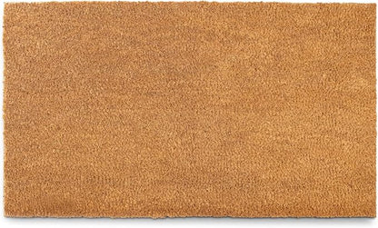 MAINEVENT Blank Doormat Coir 30x17 Inch for Screen Printing, Plain Door Mat for Outdoor Painting