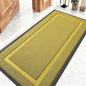 OLANLY Front Door Mat Indoor Outdoor Entrance, Waterproof All-Season, All-Weather Doormat, Sturdy Natural Rubber, Low Profile, Easy Clean Patio Porch Entryway Mat, 47x23, Lime Green