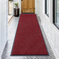 OLANLY Front Door Mat Indoor Outdoor Entrance, Waterproof Heavy Duty Doormat, Fade Resistant, Low Profile, Easy Clean Patio Porch Welcome Floor Mats for Entry, 71x30, Wine Red