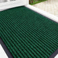 OLANLY Front Door Mat Indoor Outdoor Entrance, Waterproof Heavy Duty Doormat, Fade Resistant, Low Profile, Easy Clean Patio Porch Welcome Floor Mats for Entry, 33x21, Green