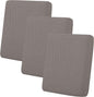 Easy-Going Stretch Individual Chair Couch Cushion Cover Sofa Cushion Furniture Protector Sofa slipcover Soft Flexibility with Elastic Bottom (3-Piece Sofa Cushion Cover, Taupe)