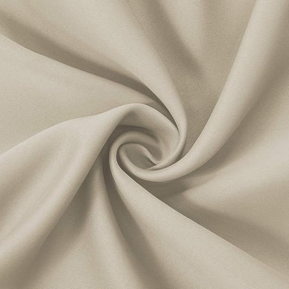 LEMOMO Light Beige Thermal Blackout Curtains/42 x 72 Inch/Set of 2 Panels Room Darkening Curtains for Bedroom