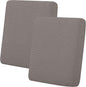 Easy-Going Stretch Individual Loveseat Couch Cushion Cover Sofa Cushion Furniture Protector Sofa slipcover Soft Flexibility with Elastic Bottom (2-Piece Loveseat Cushion Cover, Taupe)