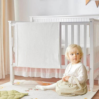 BEDELITE Baby Blankets for Boys and Girls 30" x 40", Soft Cozy Fuzzy Fleece Blanket for Kids Infant Newborn, Warm and Breathable Toddler Blanket for Crib Stroller Bed Travel, White