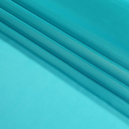 OWENIE Turquoise Blue Sheer Curtains, Sheer Curtains 84 inch Length 2 Panels Set, Rod Pocket Voile Fimly Sheer Drapes for Living Room/Bedroom, 2pcs, Each 42" W x 84" L