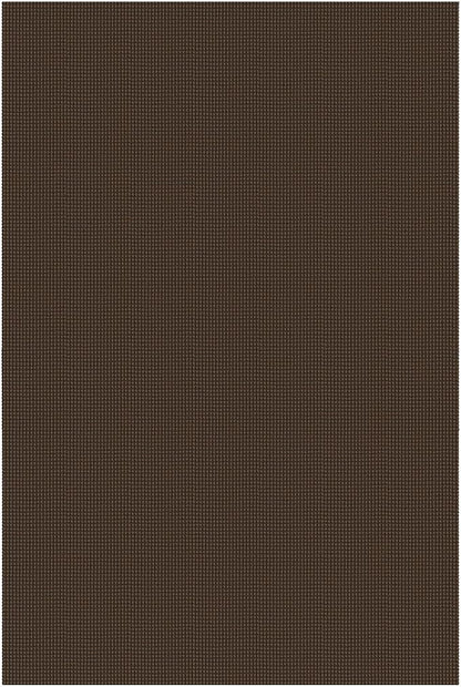 KOZYFLY Washable Area Rug 6x9 ft Rubber Backed Non Slip Rugs for Living Room Braided Cotton Bedroom Rug Woven Office Rugs Indoor Floor Carpets for Dining Bedroom Living Room, Reddish Brown/Coffee