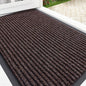OLANLY Front Door Mat Indoor Outdoor Entrance, Waterproof Heavy Duty Doormat, Fade Resistant, Low Profile, Easy Clean Patio Porch Welcome Floor Mats for Entry, 33x21, Tan