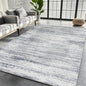 Washable Rugs 5x7 Area Rugs for Living Room,Rugs for Bedroom,Large Carpets,Ultra Soft Faux Wool Retro Dining Room Rug,Non Slip&Non-Shedding Low Pile Vintage Print Rug for Home Office-Grey Cream