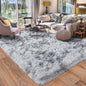 Rugs for Living Room 6x9, Soft Shaggy Modern Shag Area Rug for Bedroom, Upgrade Non-Slip Plush Fluffy Carpet for Kids Boys Girls Room Home Decor Aesthetic, Light Grey